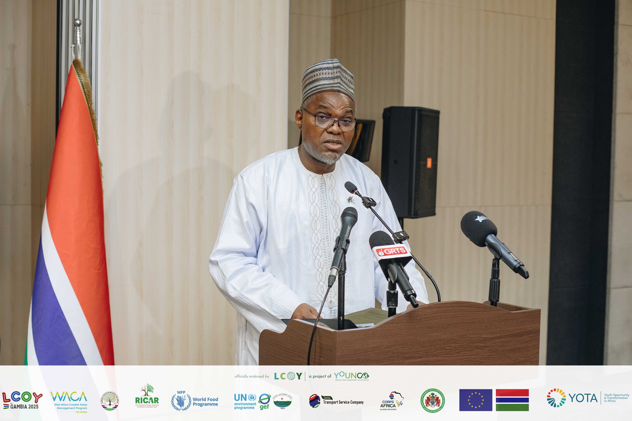 Vice President of The Gambia, Mohammed BS Jallow.