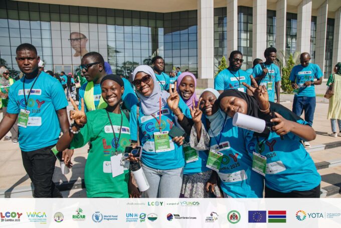 Youth and Government Unite for Climate Solutions at LCOY Gambia 2025.